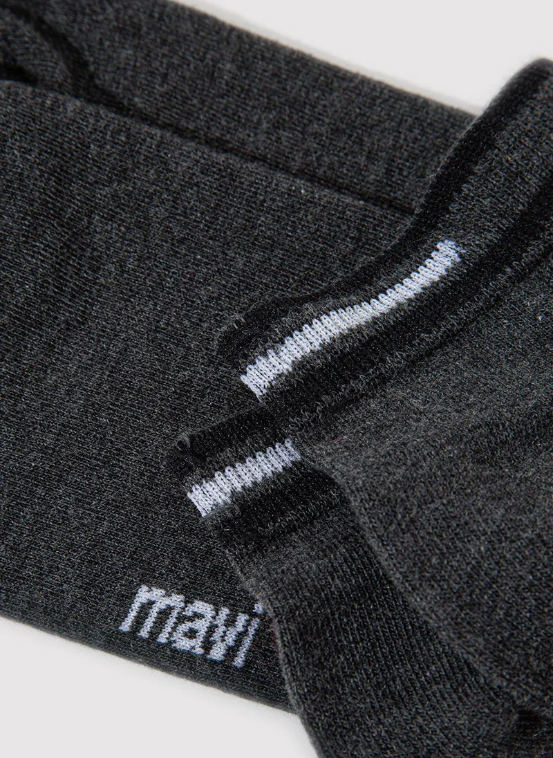 MAVI Anthracite Ankle Socks